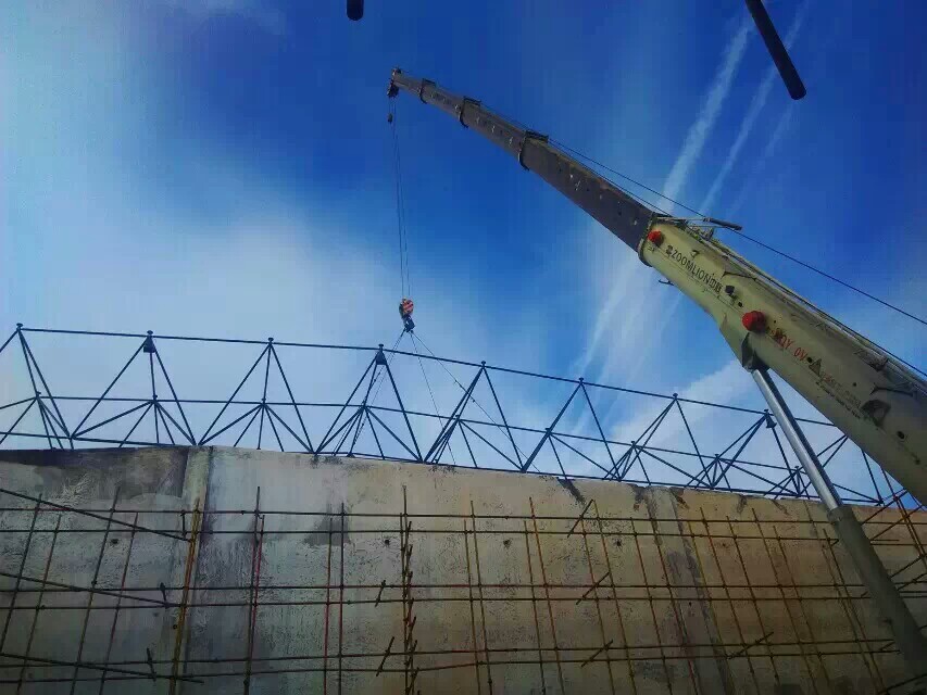 房山食堂网架结构工程